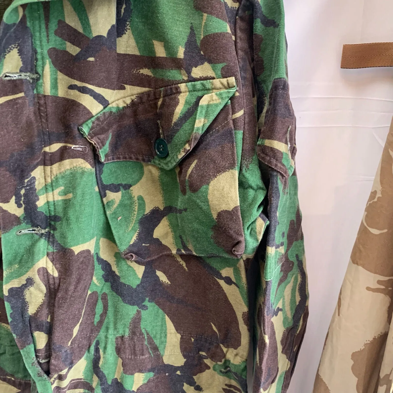 Genuine British Army Jungle DPM Camouflage Smock Combat Jacket - Size 180/96