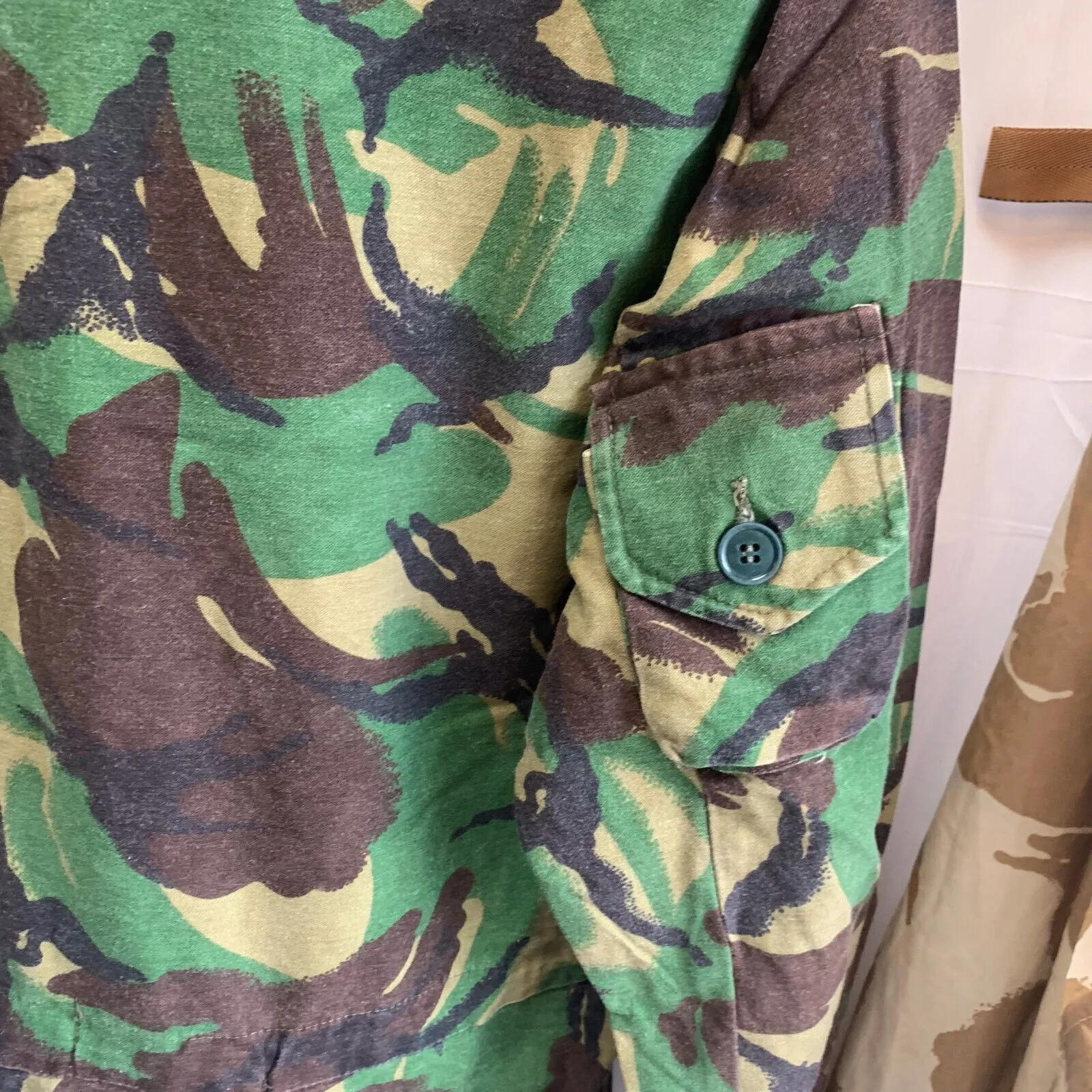 Genuine British Army Jungle DPM Camouflage Smock Combat Jacket - Size 180/96