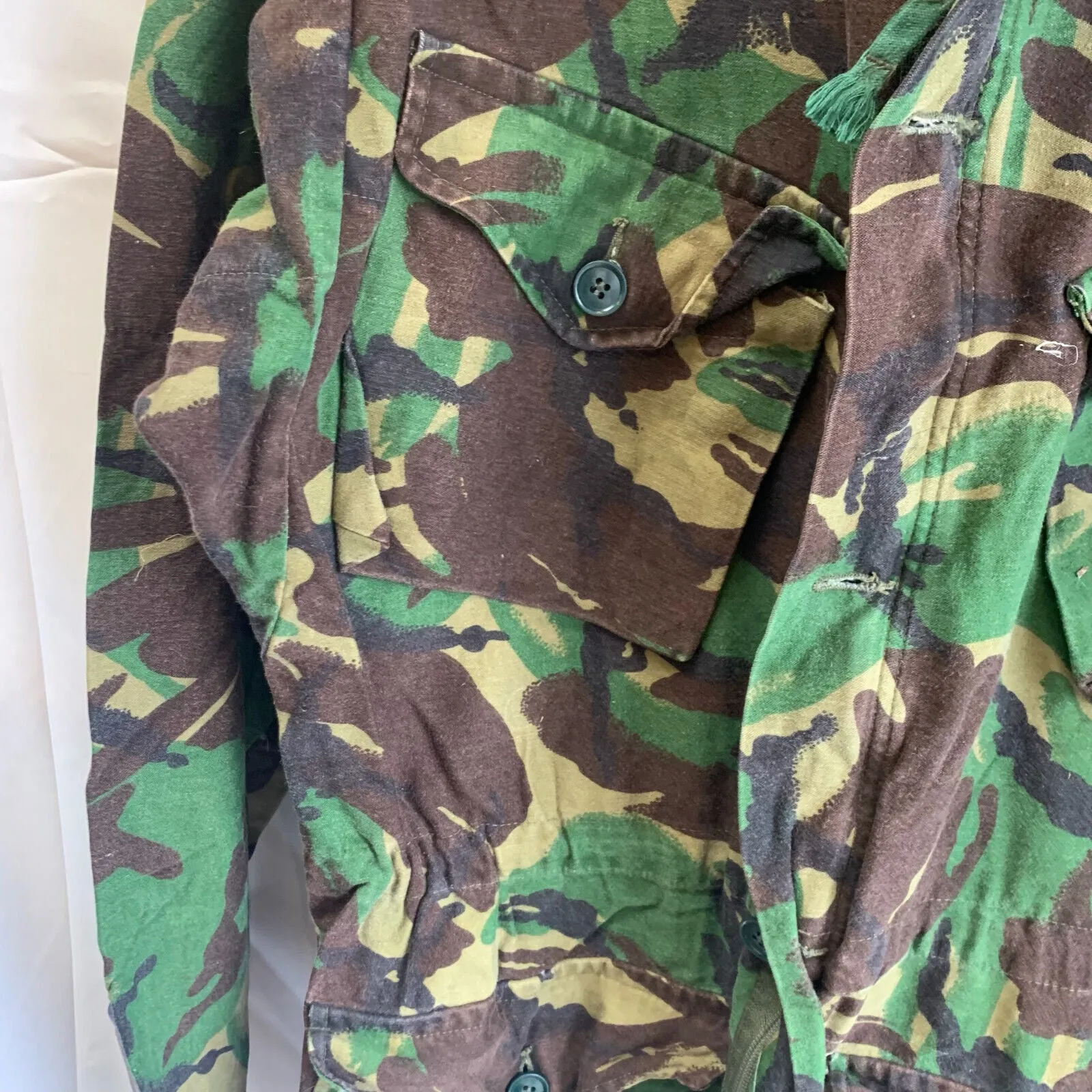 Genuine British Army Jungle DPM Camouflage Smock Combat Jacket - Size 180/96