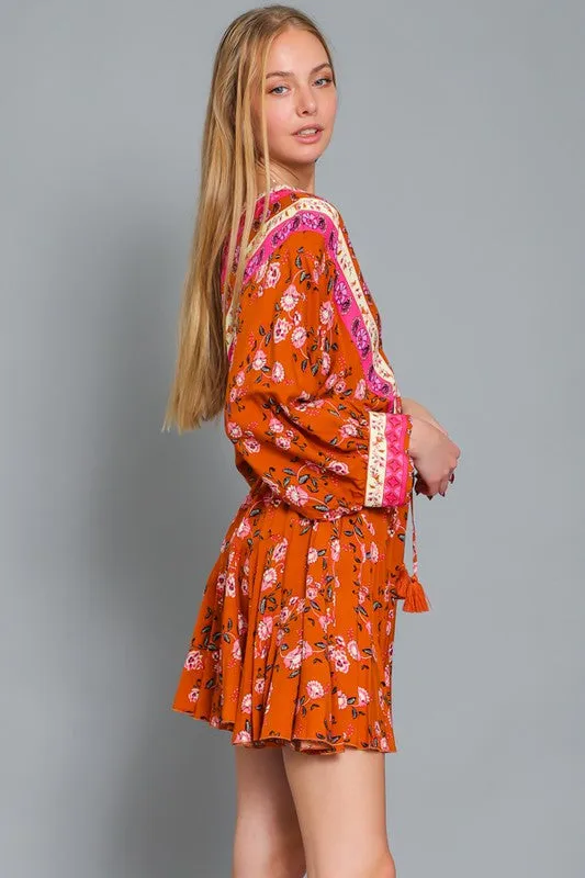 Ginger Autumn Swing Dress