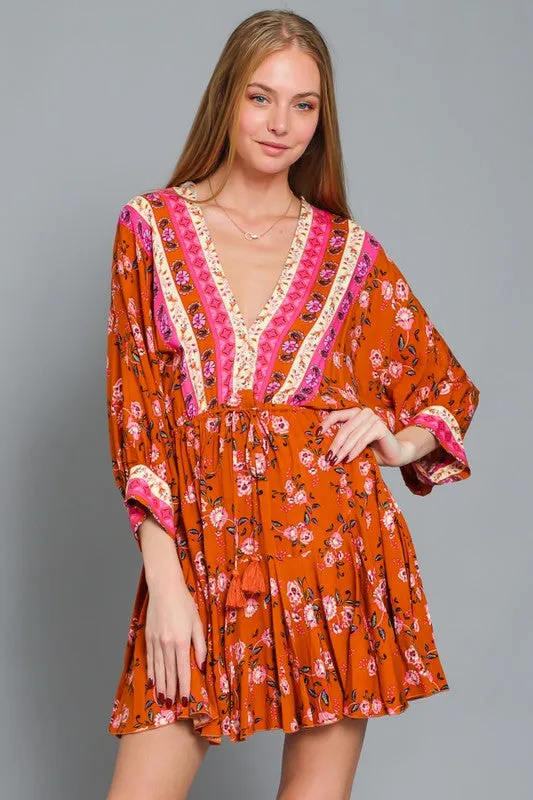 Ginger Autumn Swing Dress