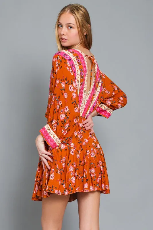Ginger Autumn Swing Dress