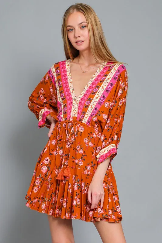 Ginger Autumn Swing Dress