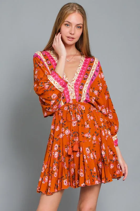 Ginger Autumn Swing Dress