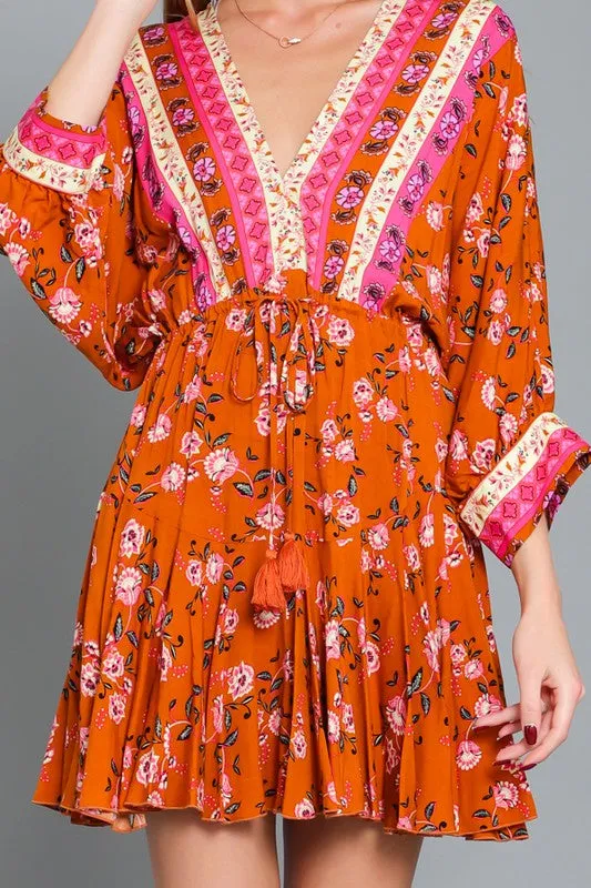 Ginger Autumn Swing Dress