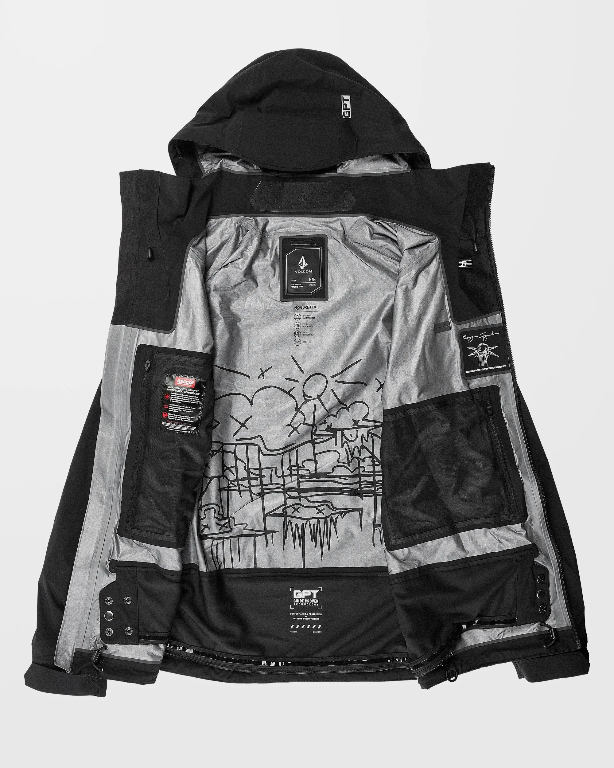 Guch Stretch Gore-Tex Jacket - Black
