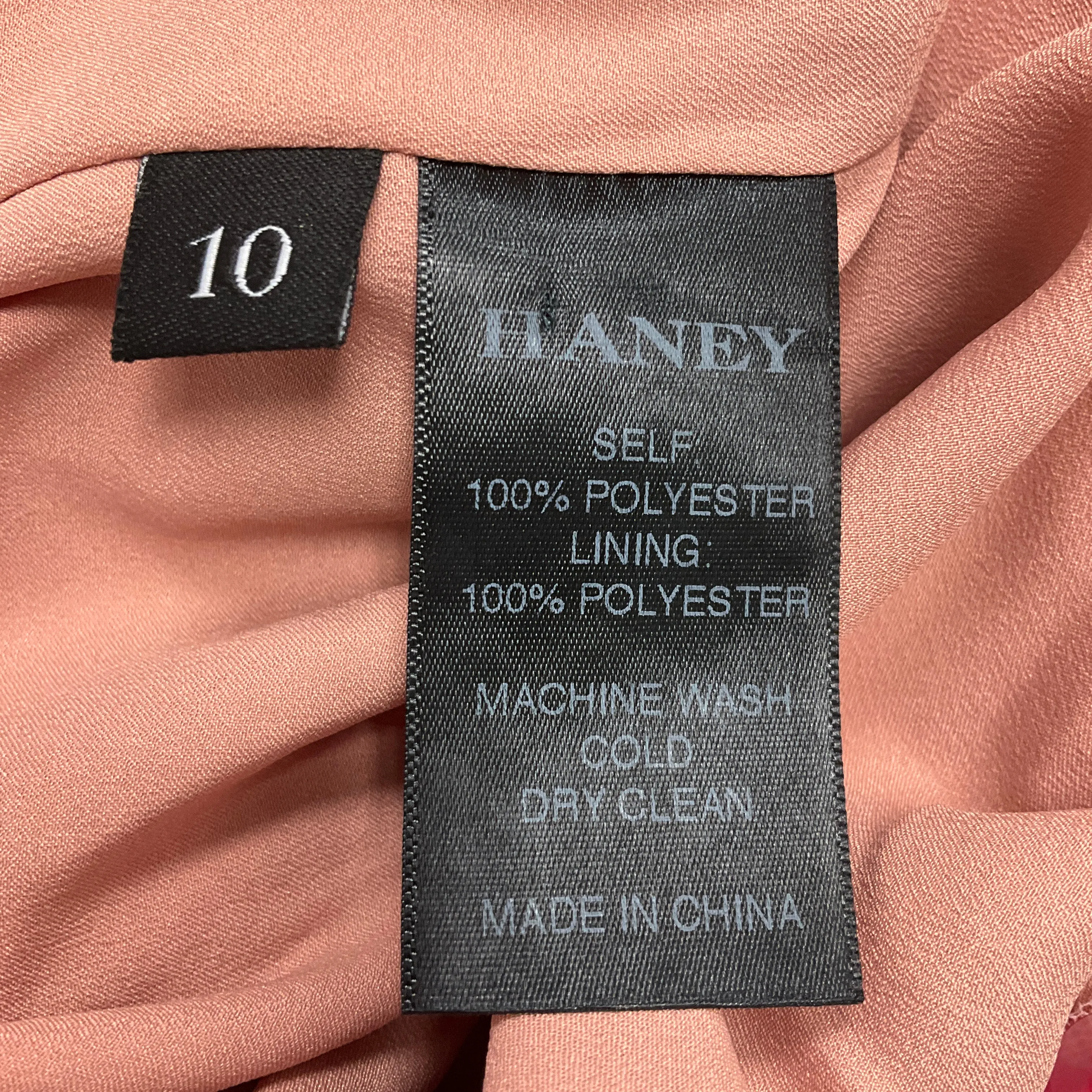 Haney Dusty Rose Serena Sequin One Shoulder Mini Dress