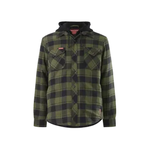 Hard Yakka Men's Quilted Shacket - Fern
