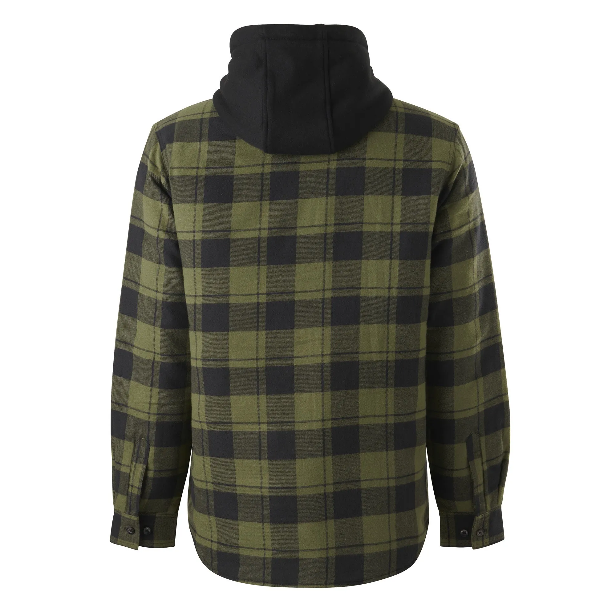 Hard Yakka Men's Quilted Shacket - Fern