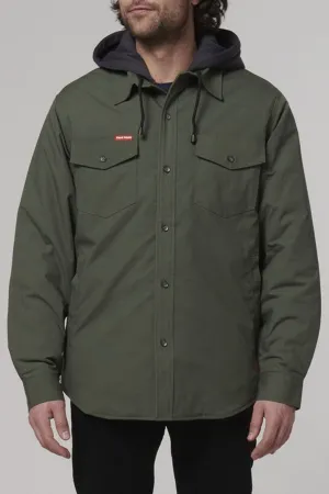 Hard Yakka Quilted Solid Shacket