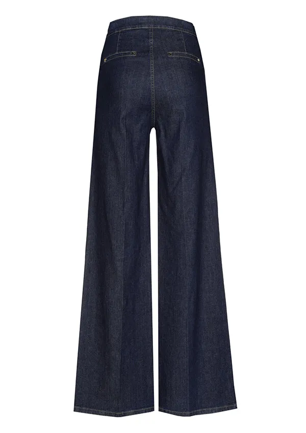 HIGHWAIST LOOSE-FITTING WIDE JEANS