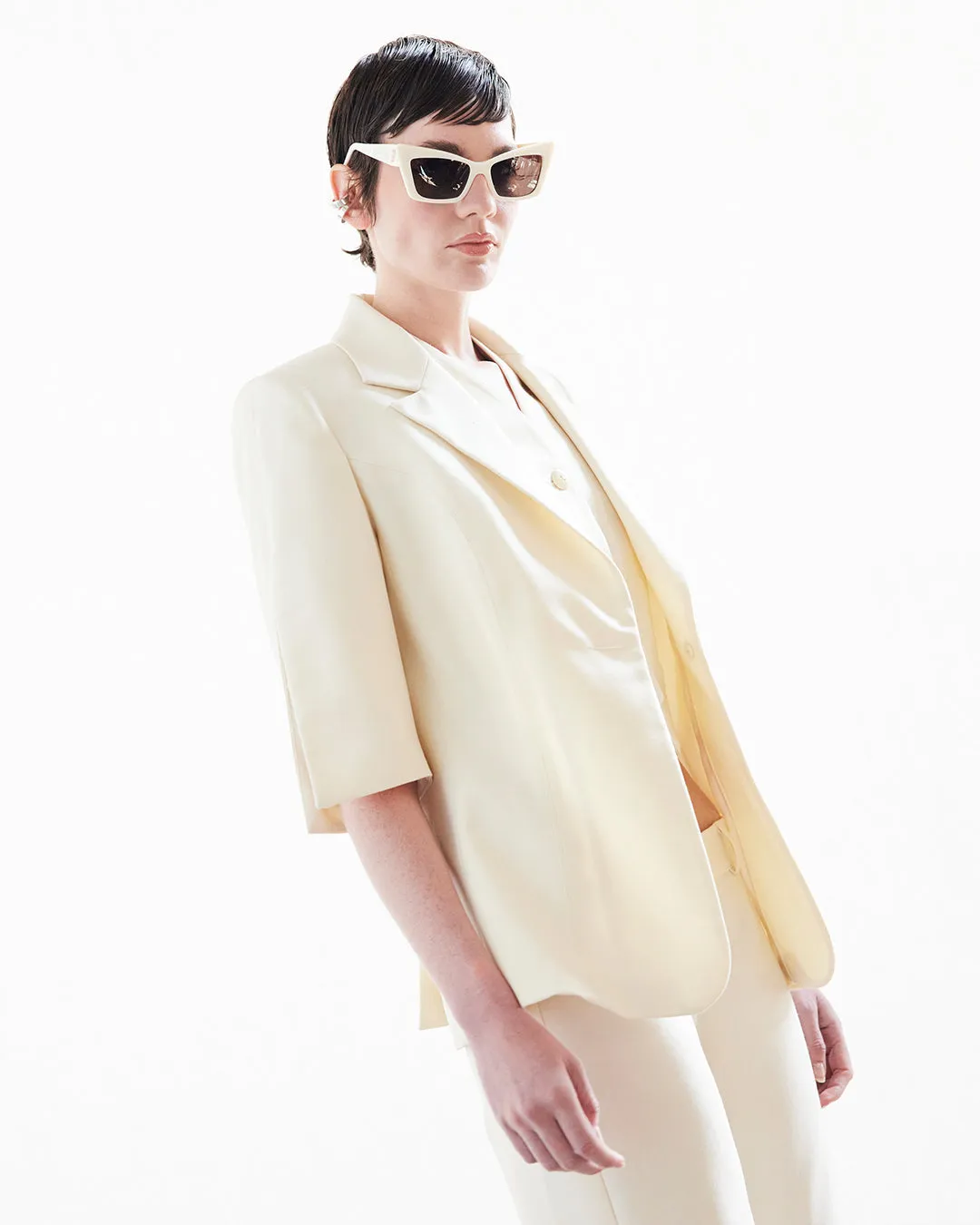 Jacket Danuvio Bone White