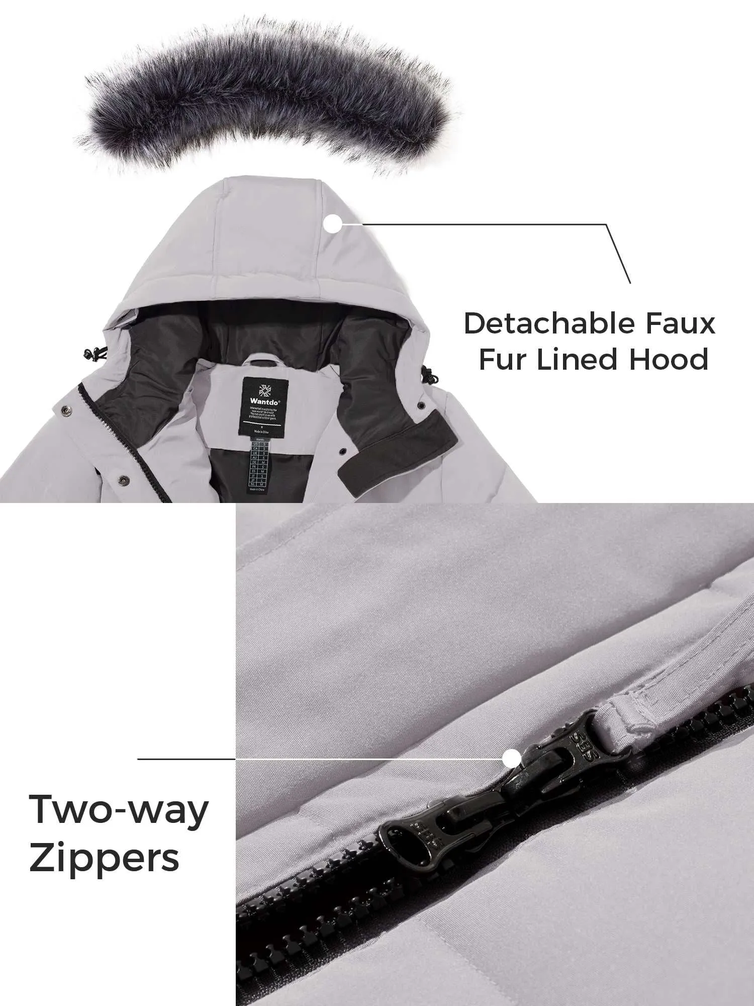 Jacket Women's Winter Coat Waterproof
