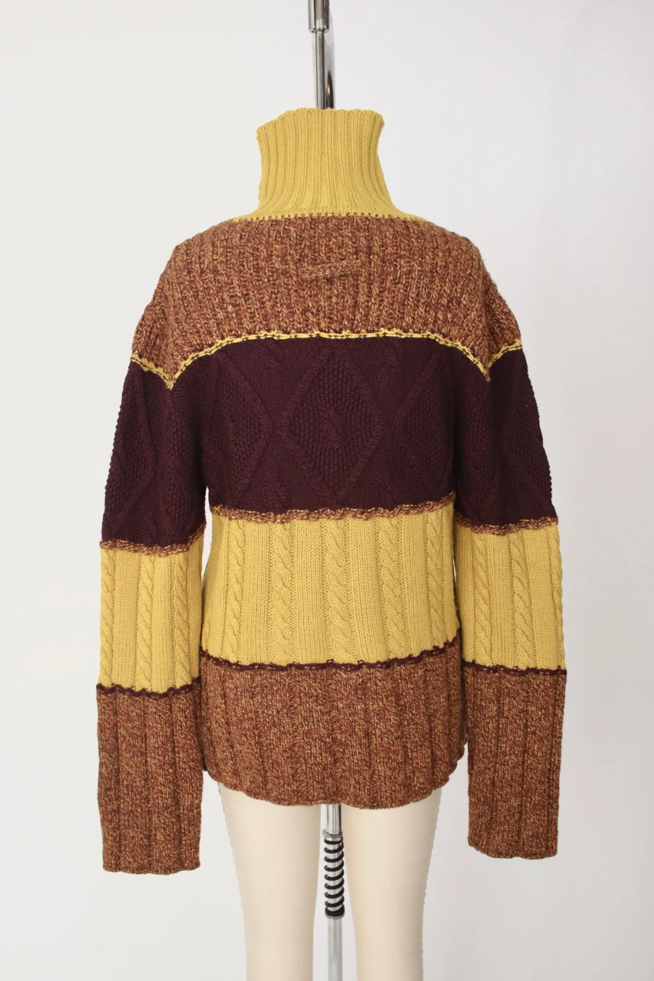 Jean Paul Gaultier Wool Striped Sweater