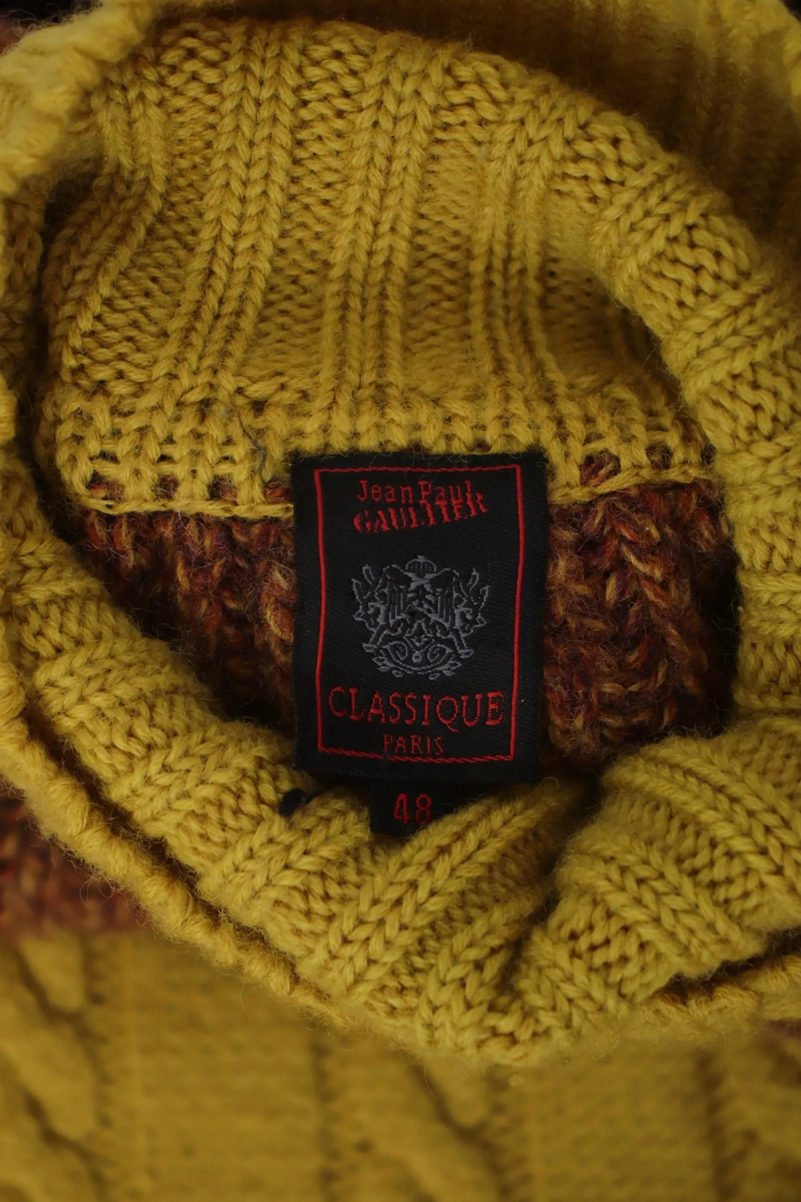 Jean Paul Gaultier Wool Striped Sweater
