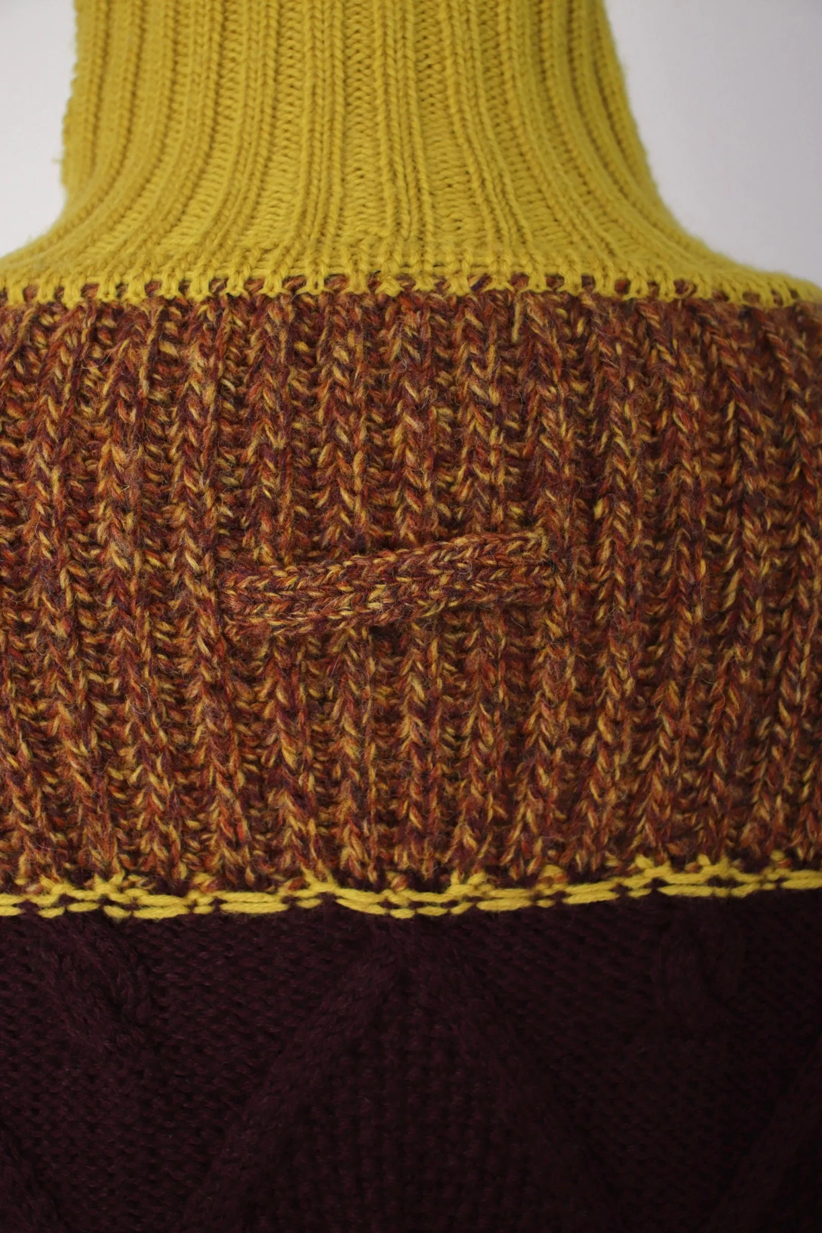 Jean Paul Gaultier Wool Striped Sweater