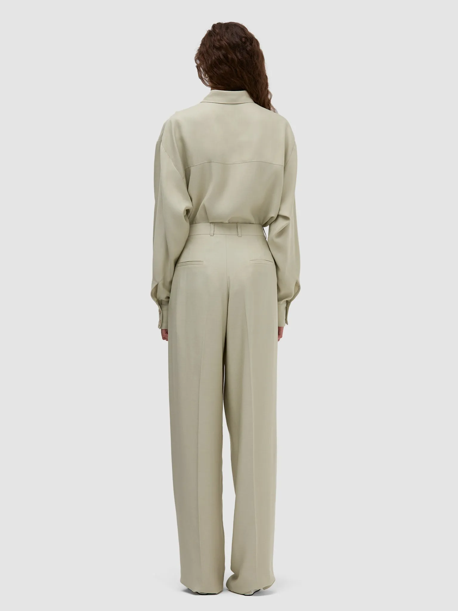 Jessica Signature Trousers - Sage Green