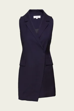 Jocelyn Blazer Mini Dress in Maritime Navy