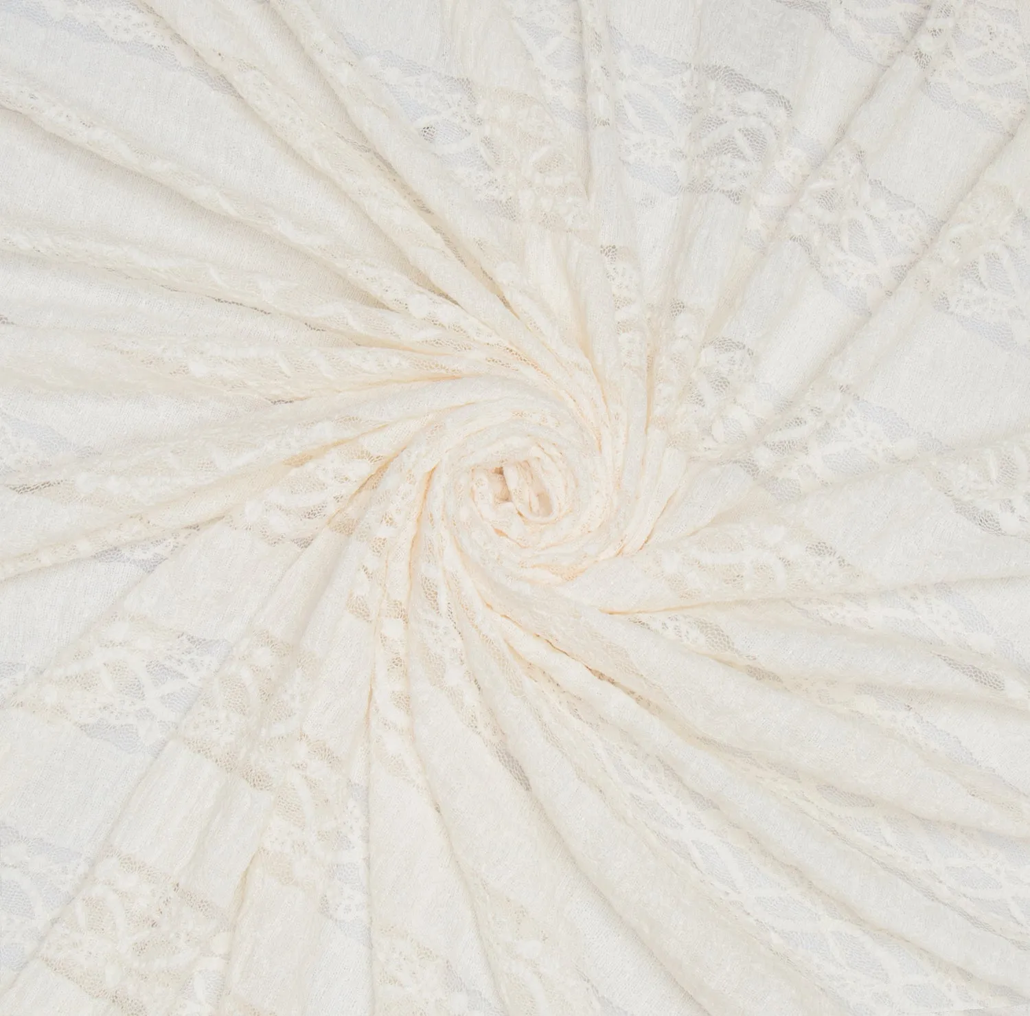 Lace Dress Fabric White