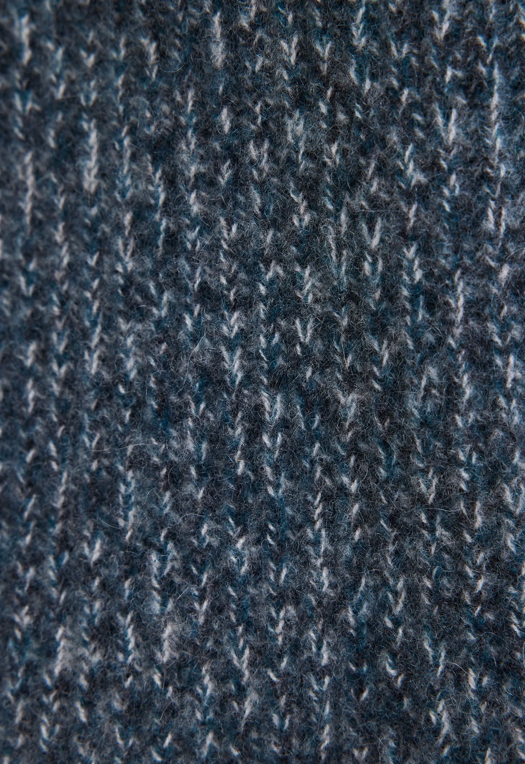Lanny Cashmere Sweater - Flaxen / Char Marle / Bavaria