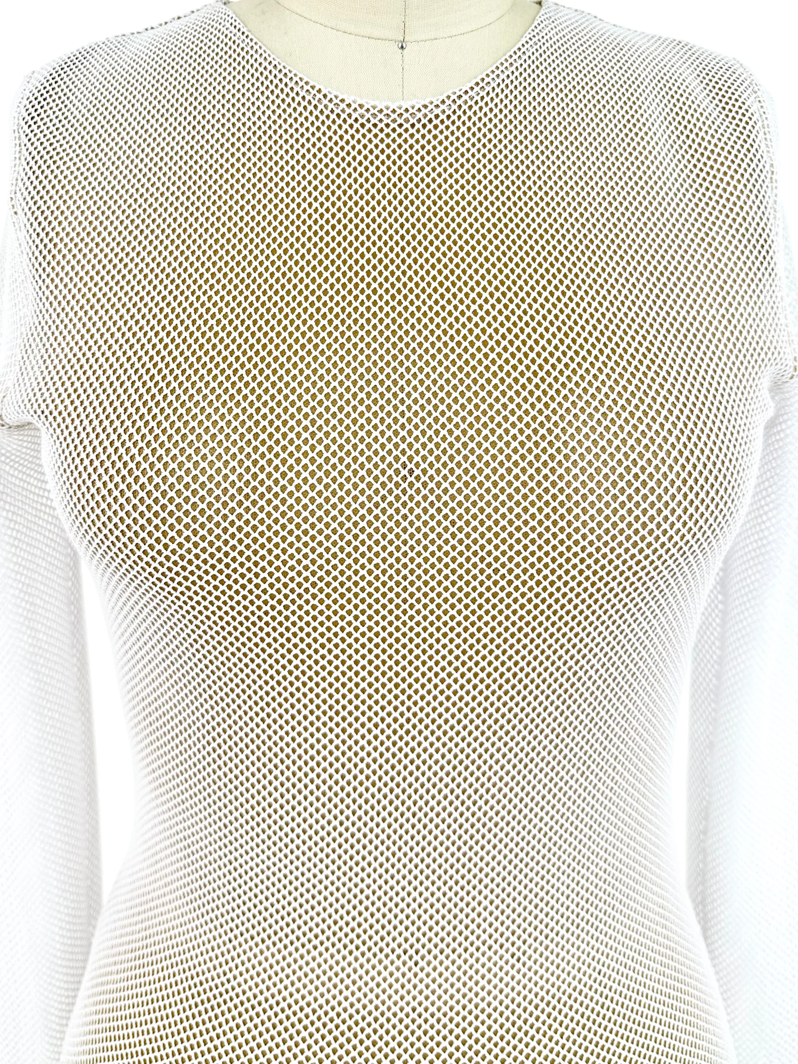 LaQuan Smith Mesh Mini Dress