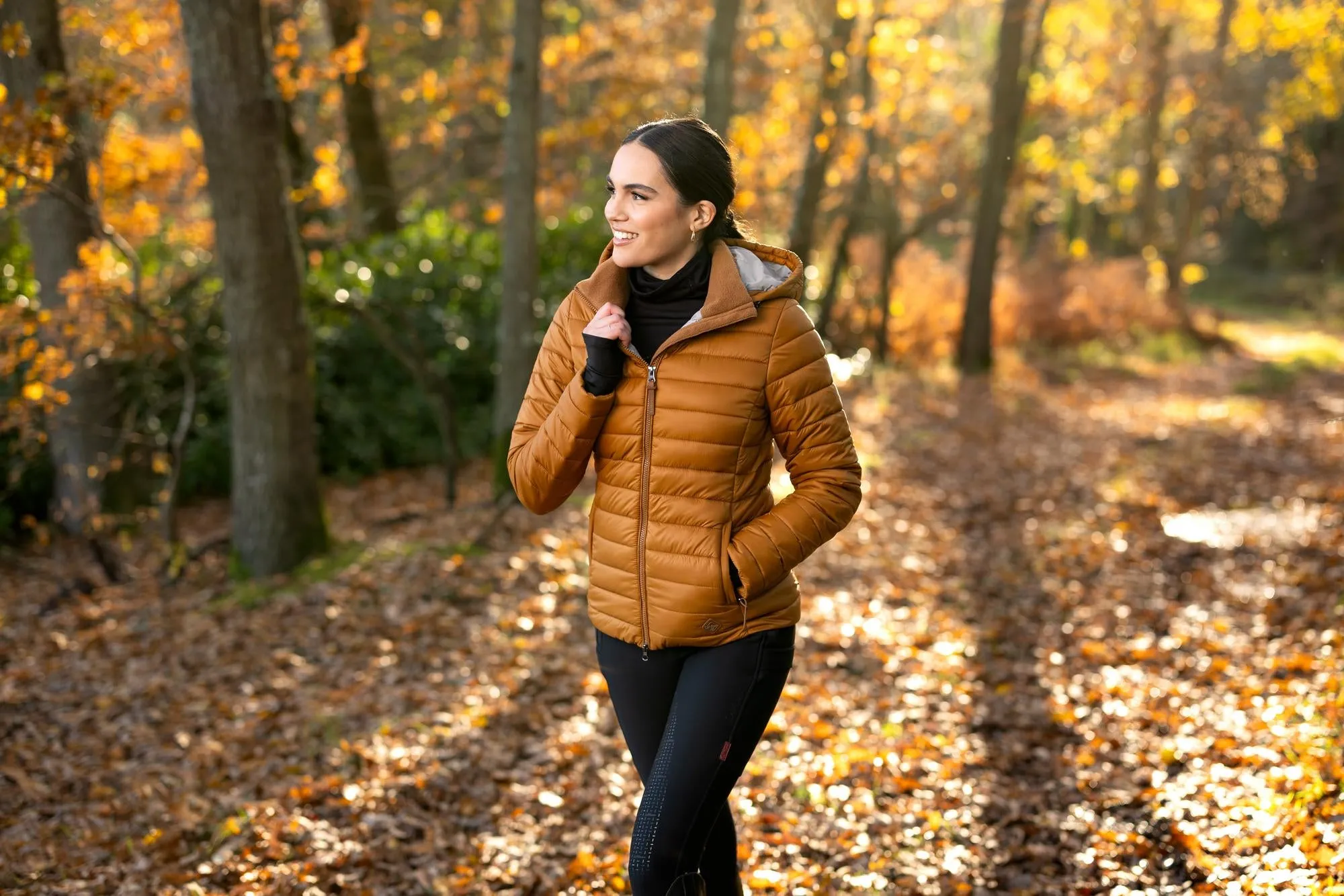 LeMieux Ginger Tilly Hooded Puffer Jacket- UK 10
