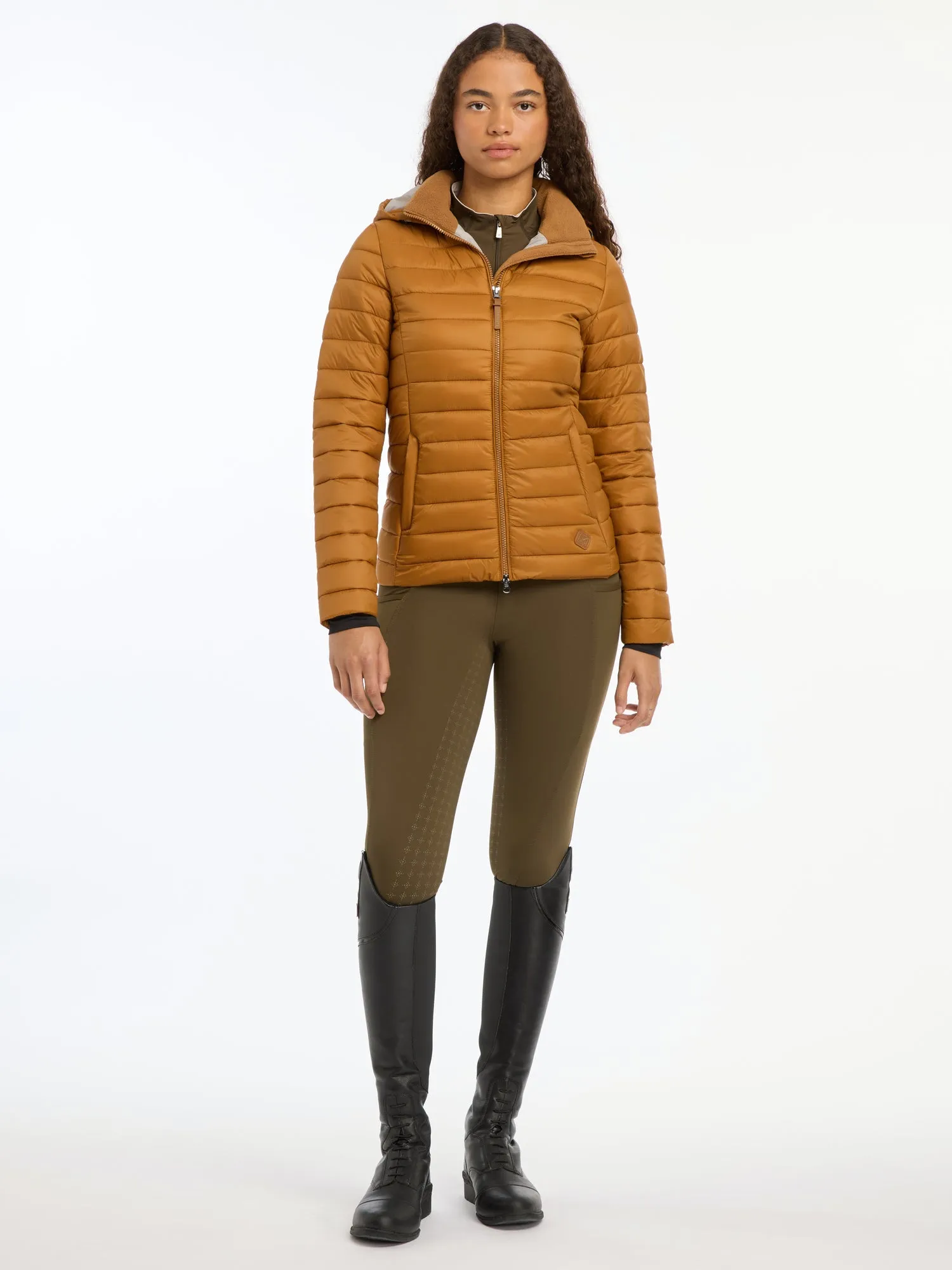 LeMieux Ginger Tilly Hooded Puffer Jacket- UK 10
