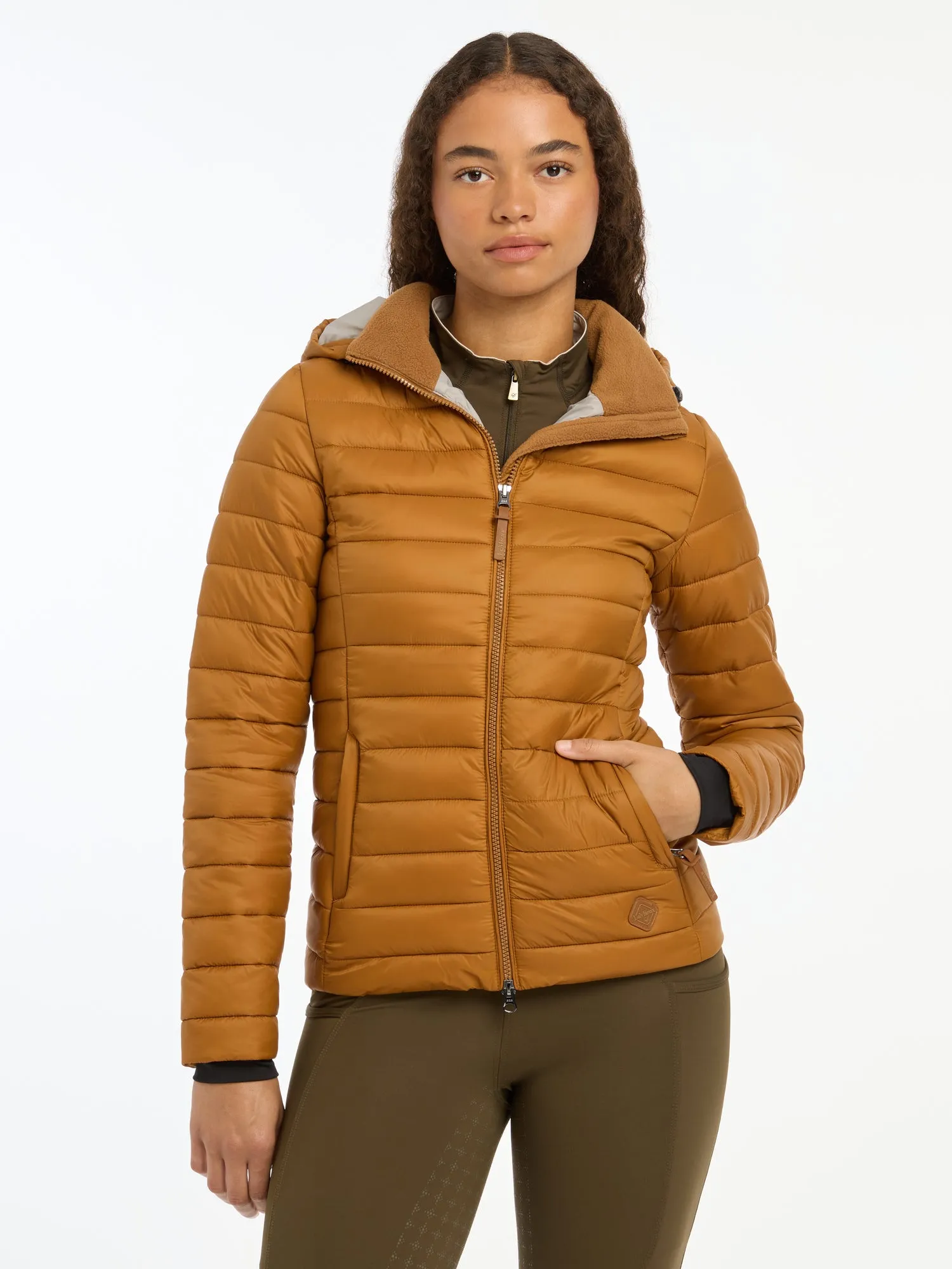 LeMieux Ginger Tilly Hooded Puffer Jacket- UK 10