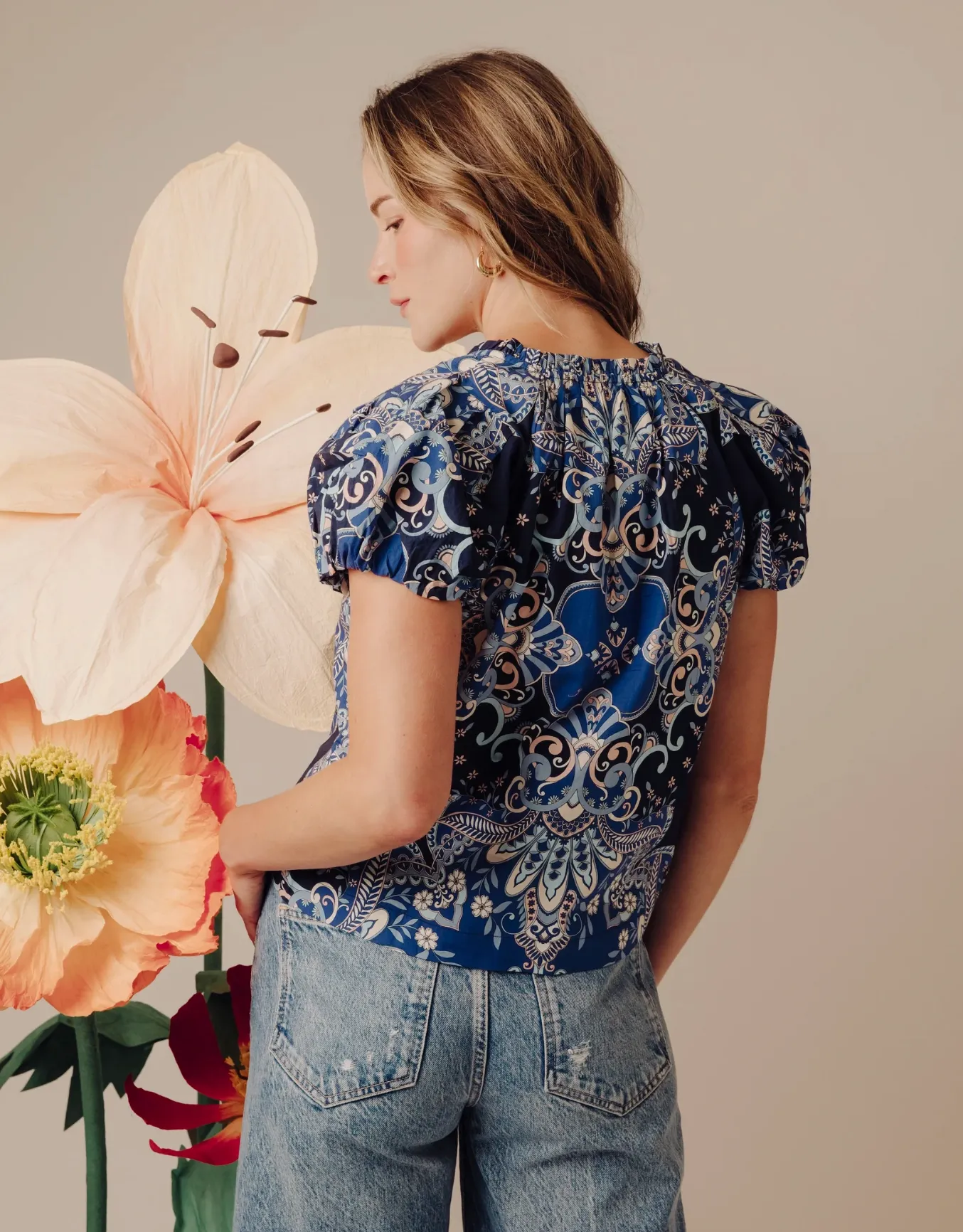 Lia Top Stella Navy
