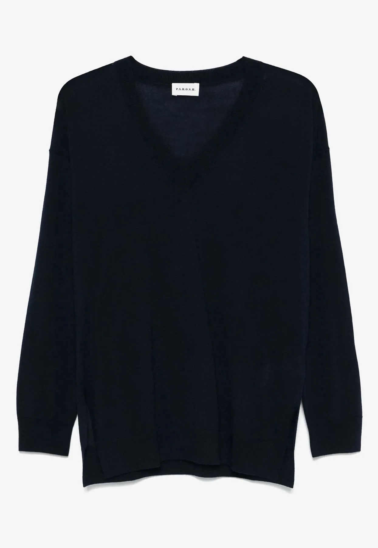 Linfa V-Neck Wool Blend Sweater