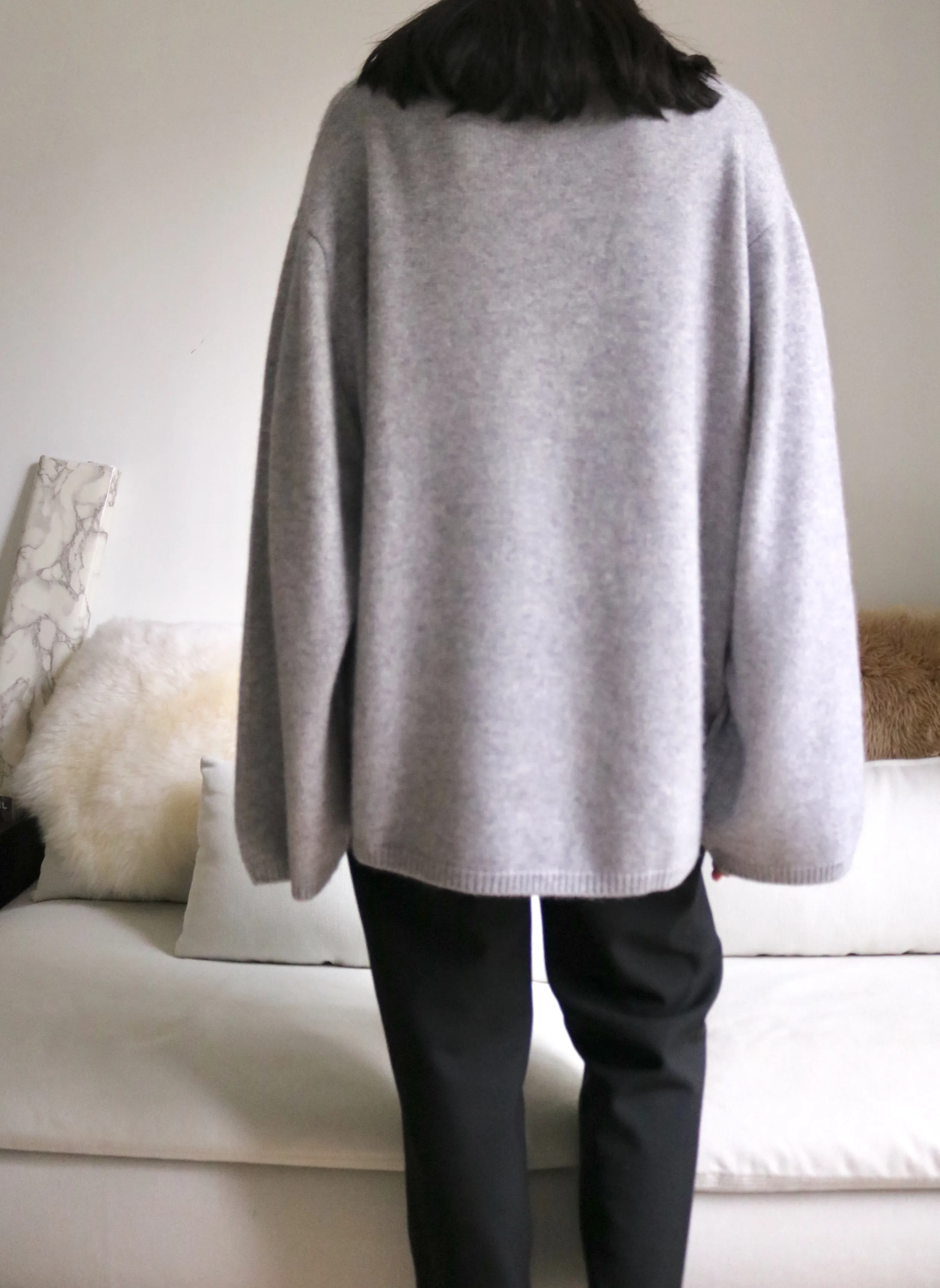 Liv Sweater-light grey