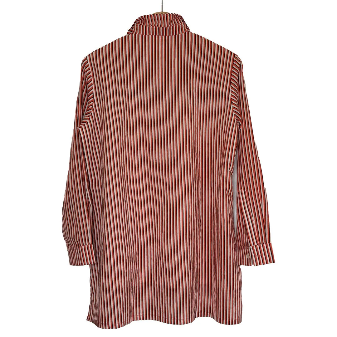 Lucia Top - Orange Stripe