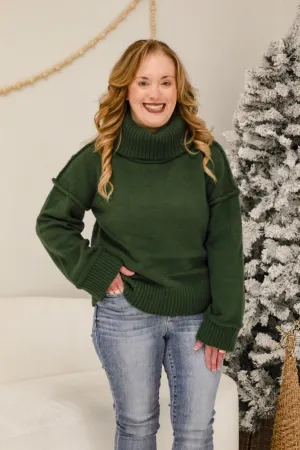 Making Memories Sweater in Green