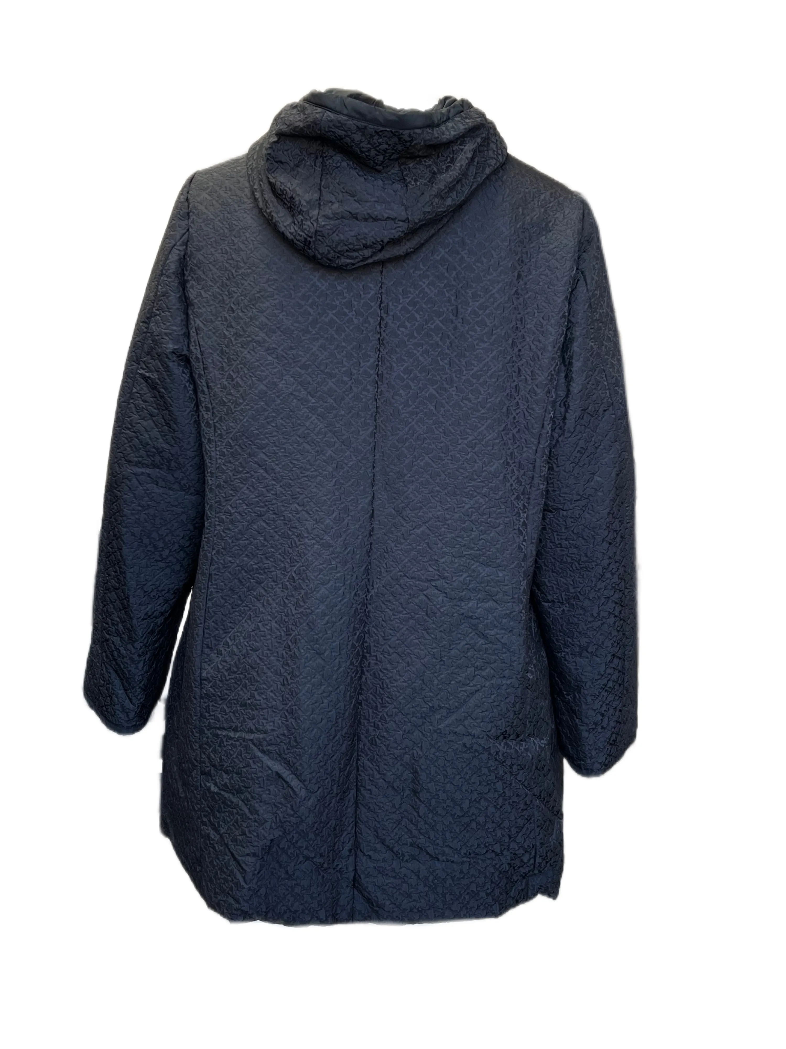 Marina Rinaldi Women's Black Nocciolo Quilted Jacket NWT