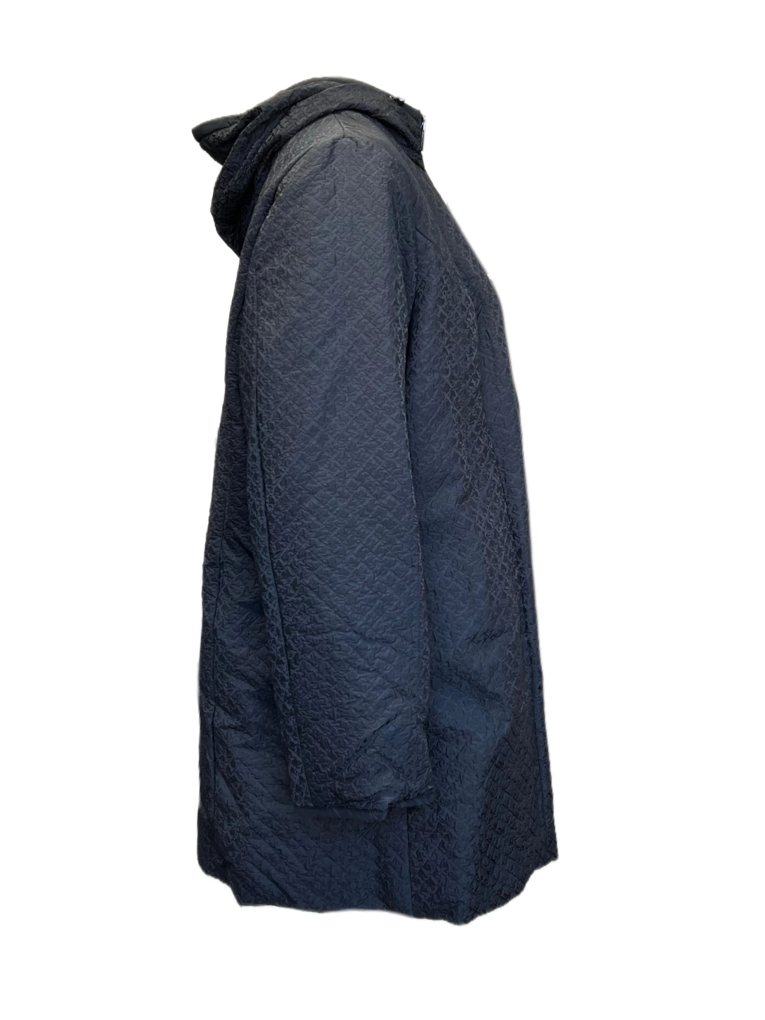 Marina Rinaldi Women's Black Nocciolo Quilted Jacket NWT