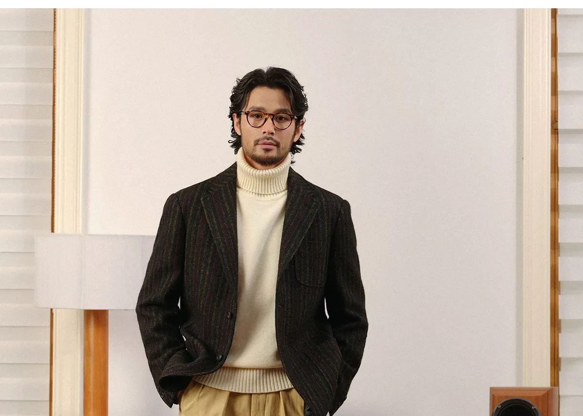 Merino Wool Turtleneck Sweater