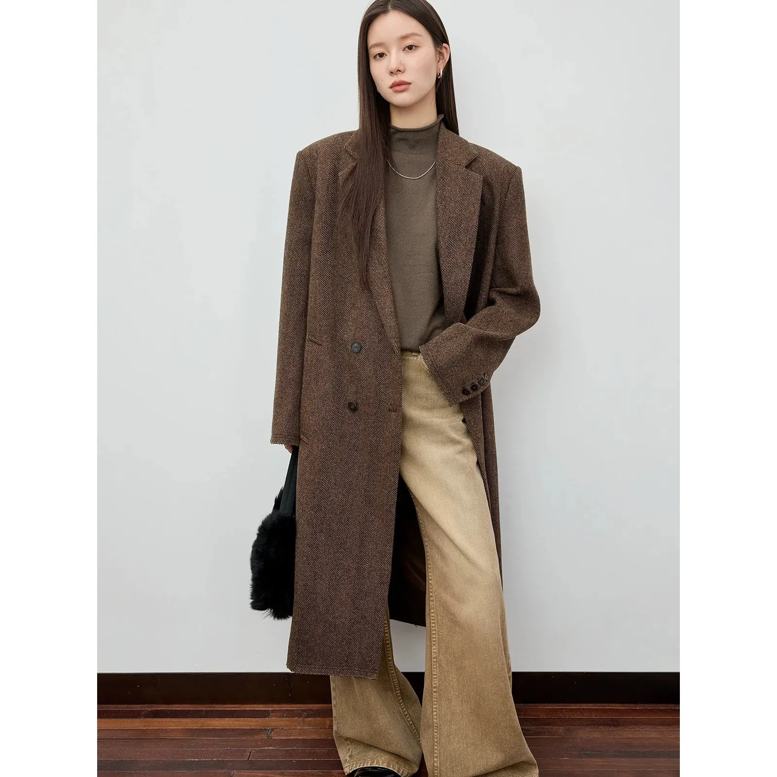 Merino Wool Turtleneck Sweater
