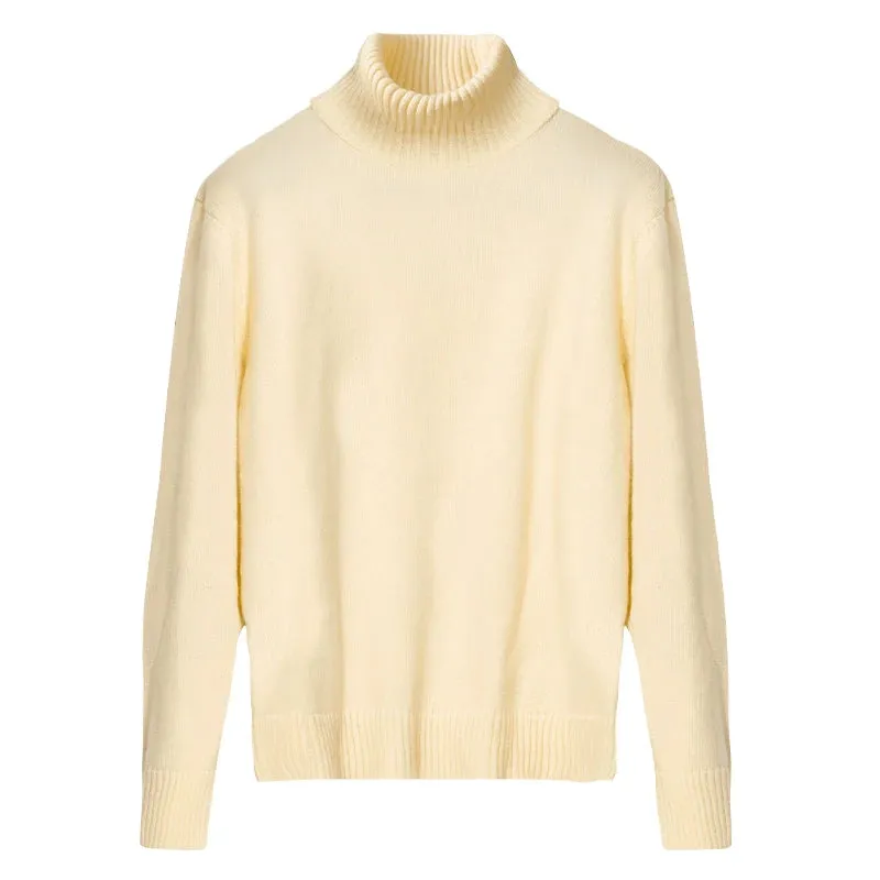 Merino Wool Turtleneck Sweater