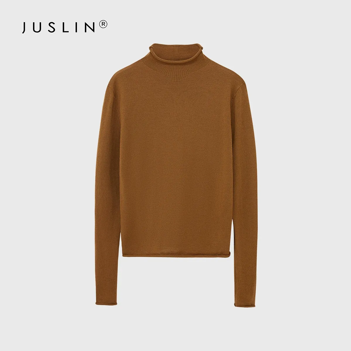 Merino Wool Turtleneck Sweater