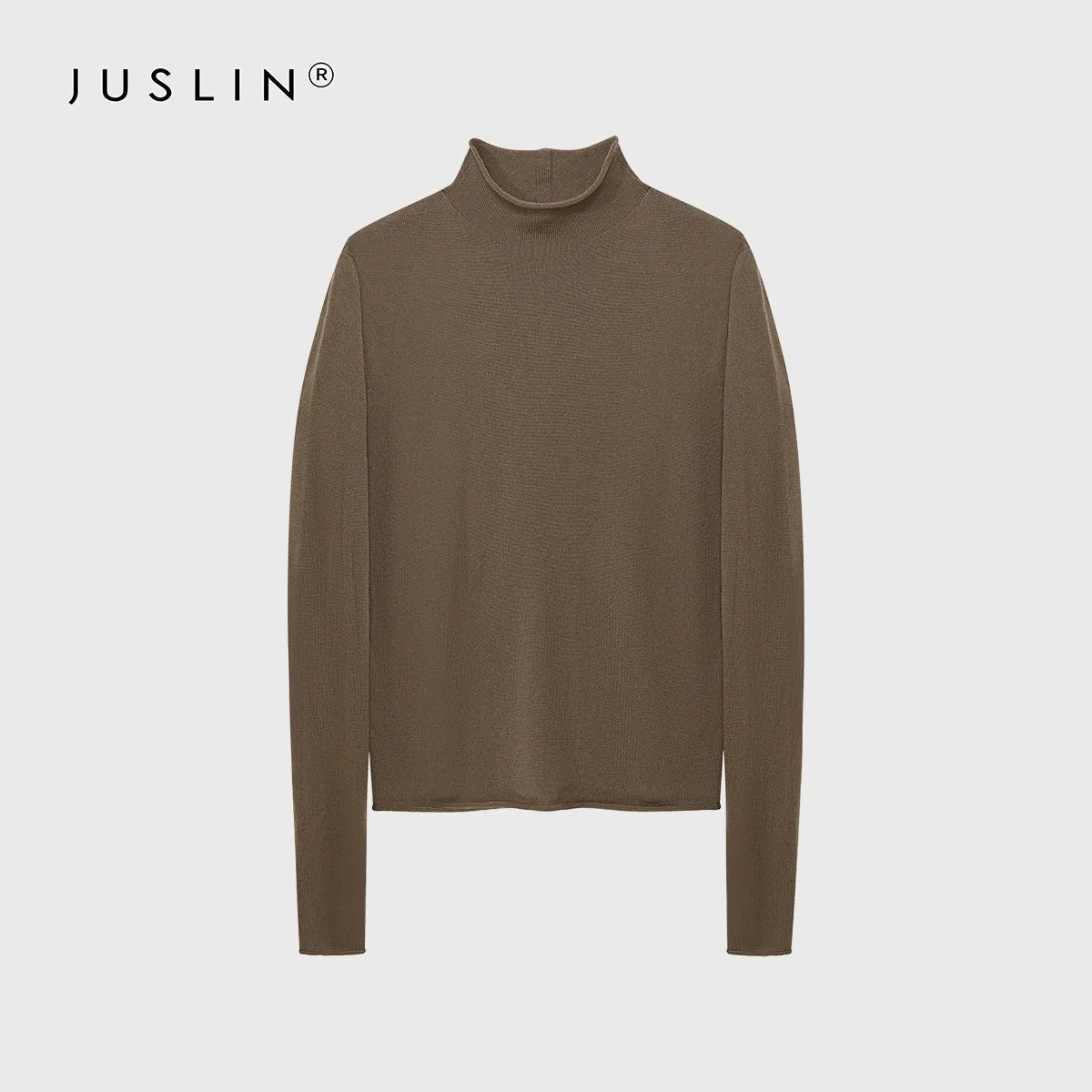 Merino Wool Turtleneck Sweater