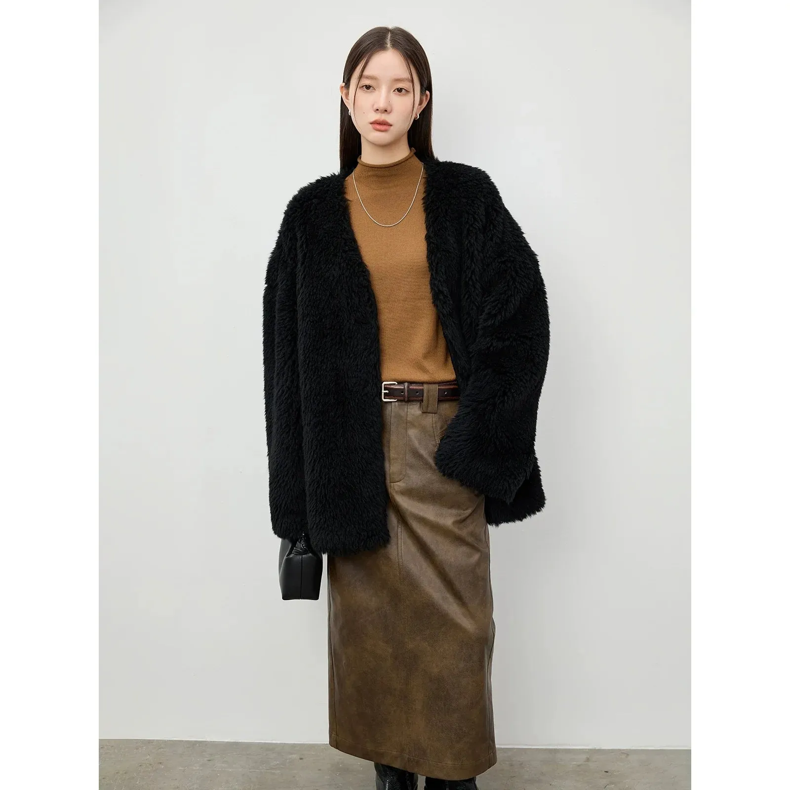 Merino Wool Turtleneck Sweater