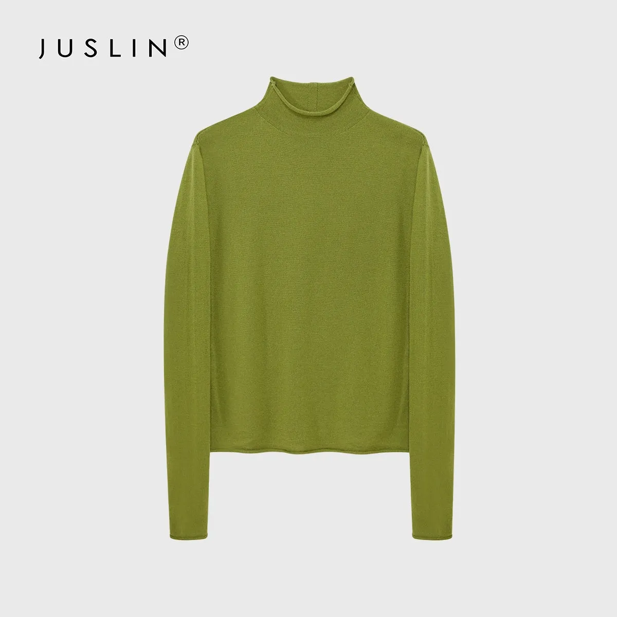 Merino Wool Turtleneck Sweater