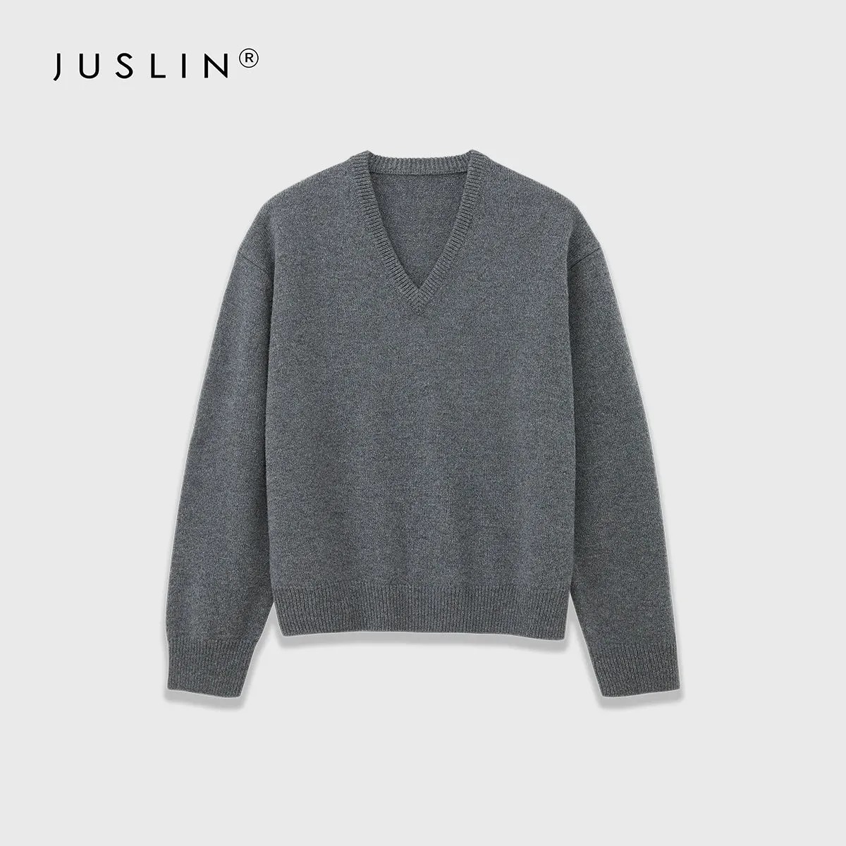 Merino Wool V-Neck Sweater