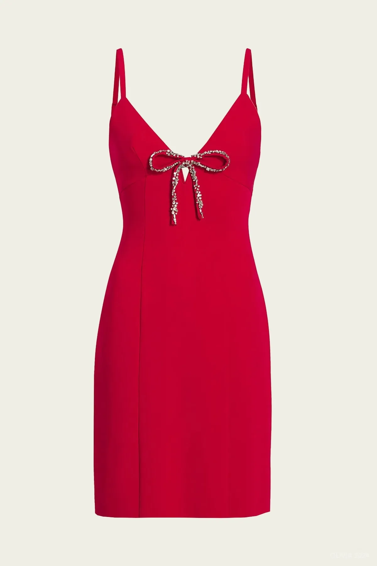 Mini Adele Dress in Candy Apple