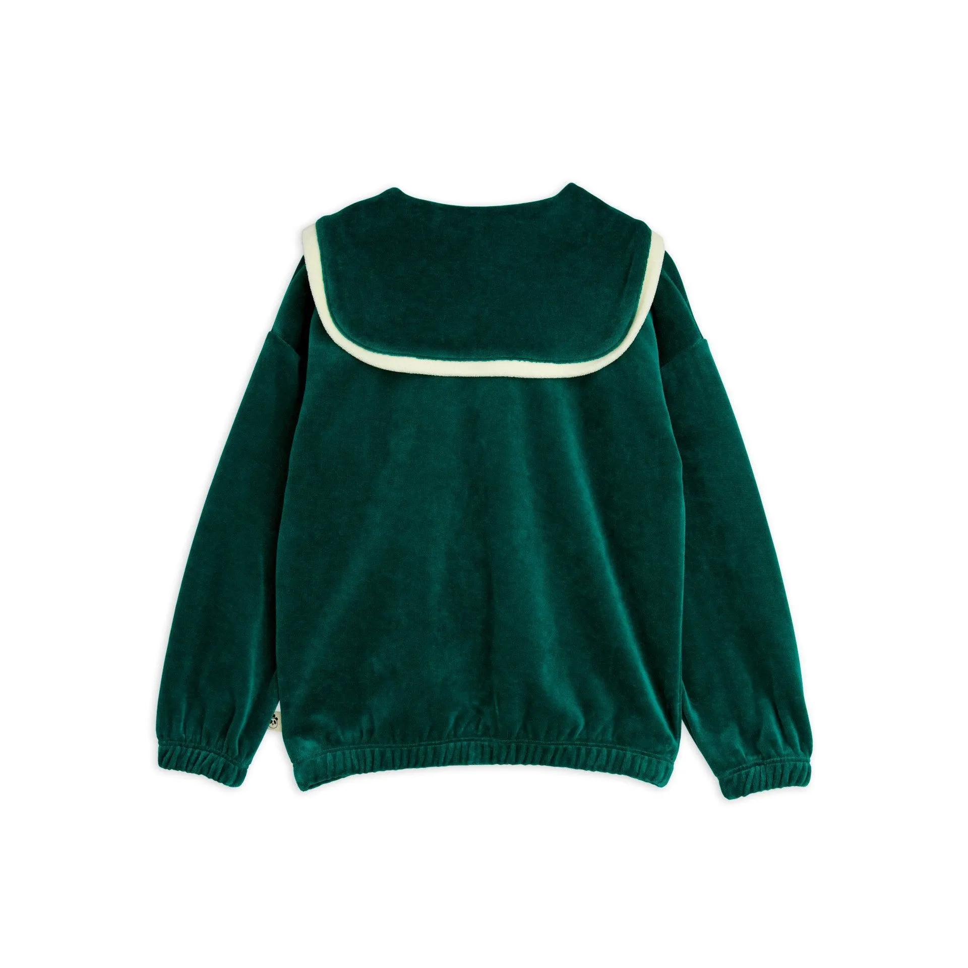 Mini Rodini - Sailor velour sweatshirt - green