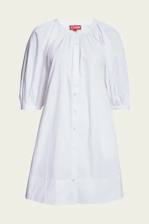 Mini Vincent Dress in White