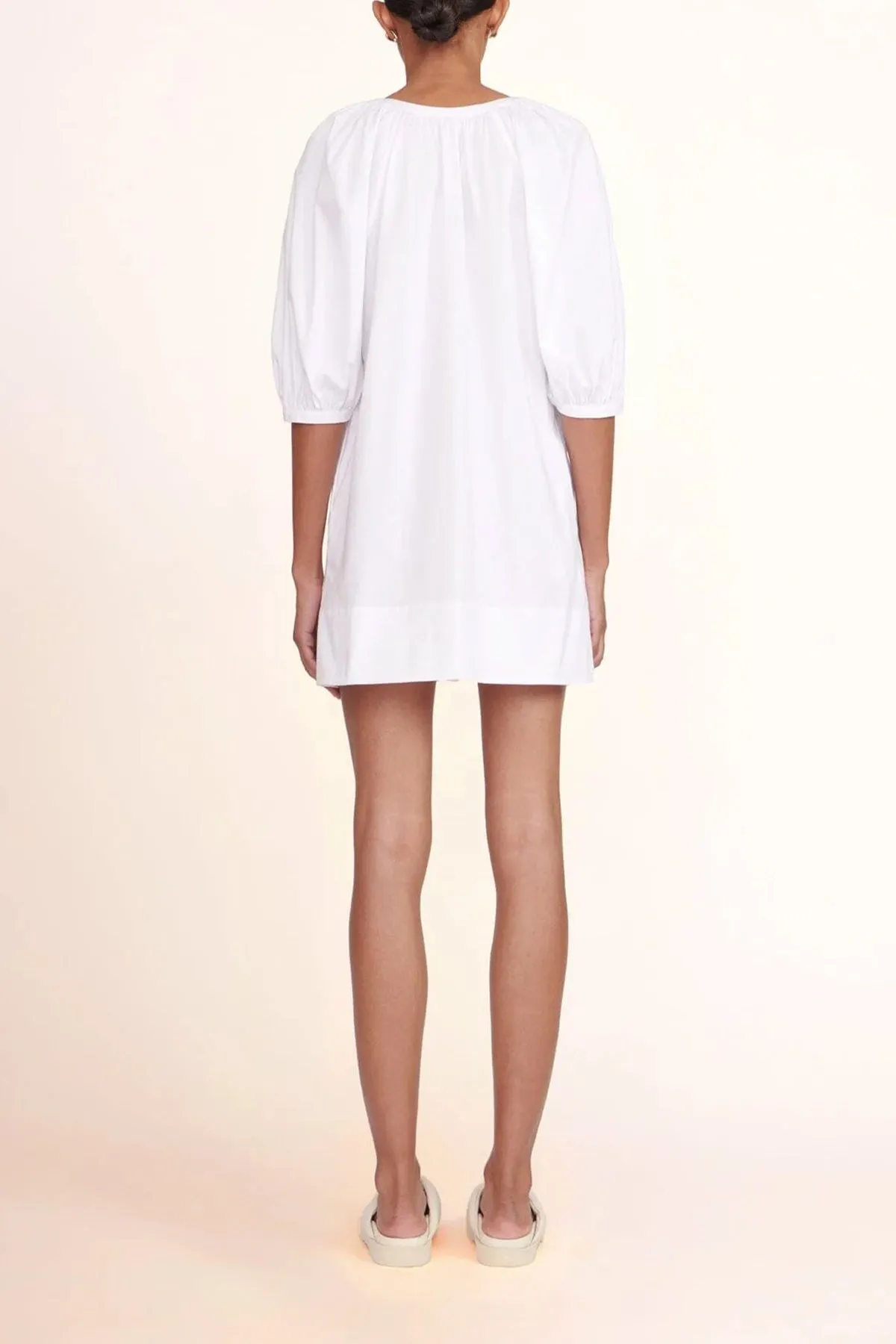 Mini Vincent Dress in White