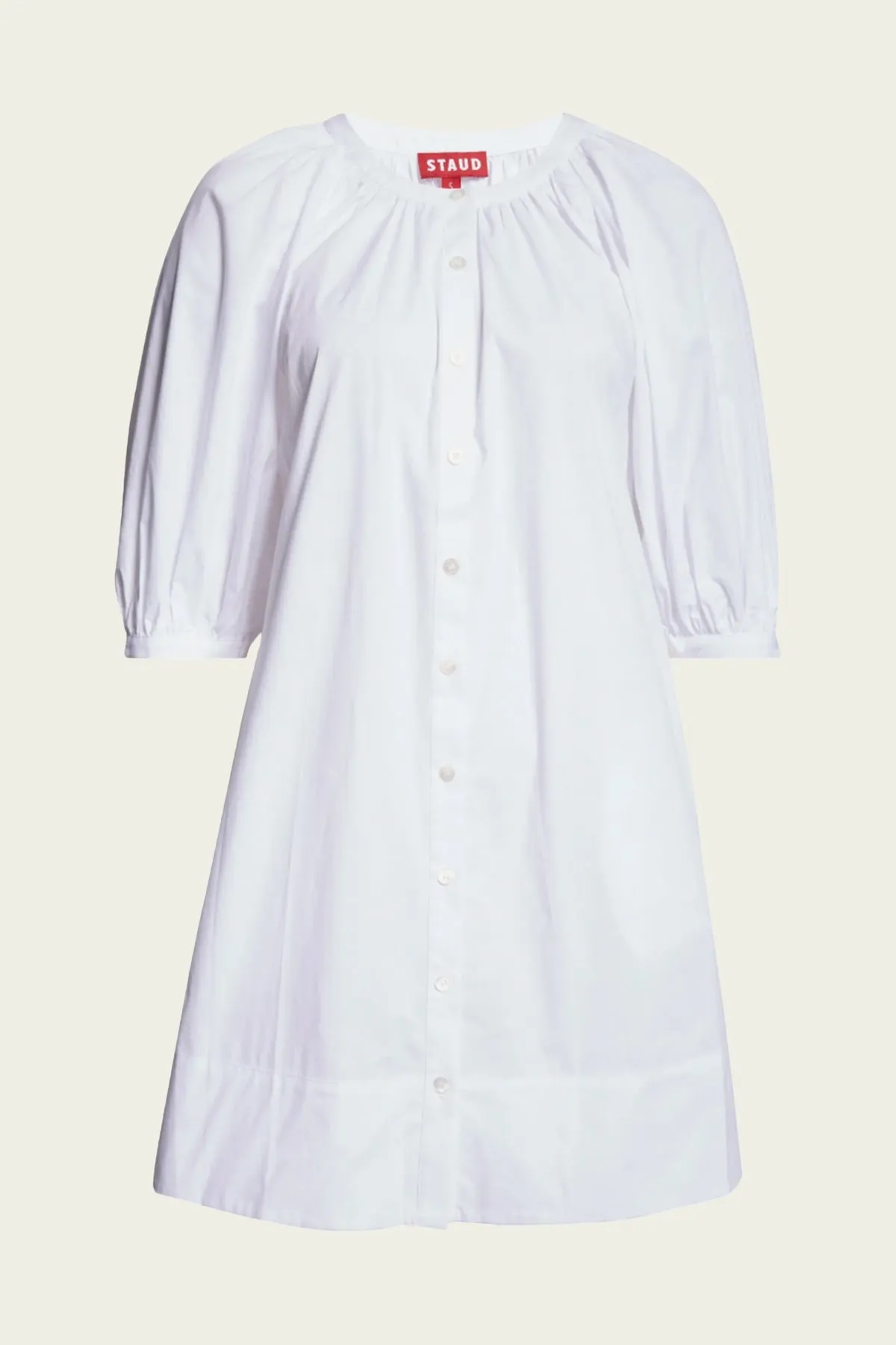 Mini Vincent Dress in White