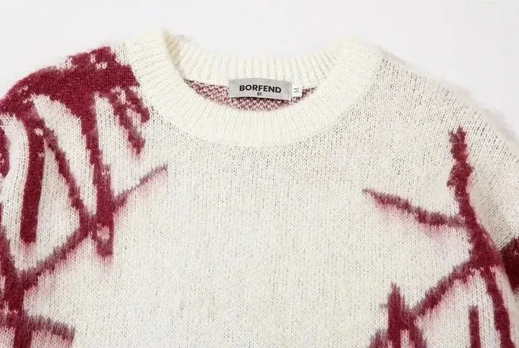Mohair Round-Neck Sweater