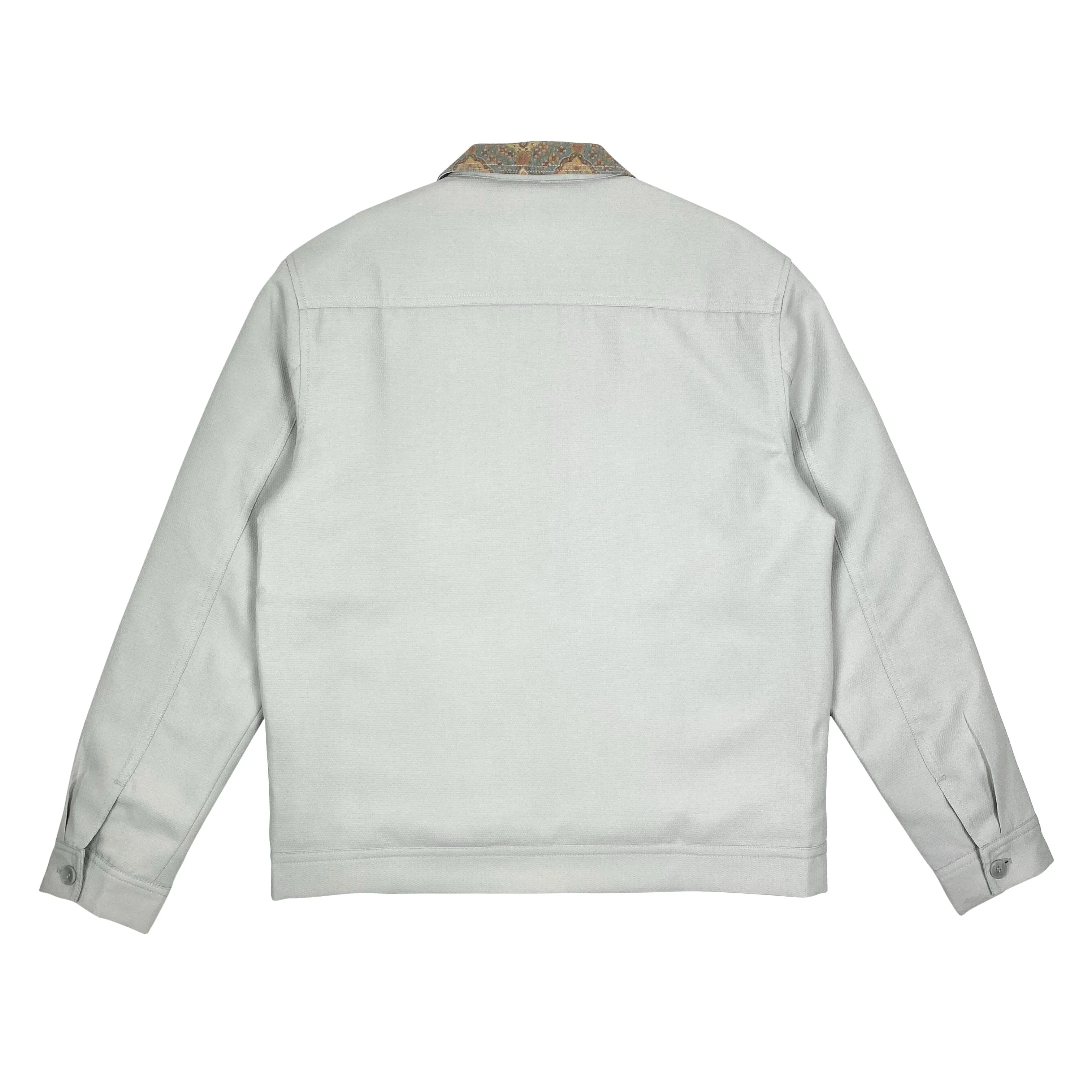 Mosaic Work Jacket - Cloud Gray